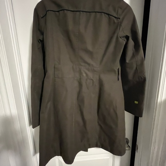 Soia kyo military green trench coat women’s medium - Picture 3 of 3